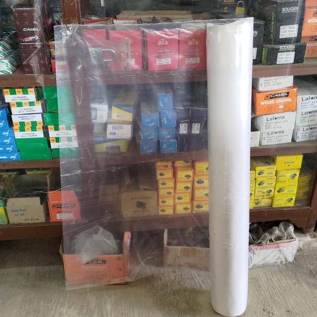 Plastik Cor Bening 1 Roll Plastik Pe Plastik Bangunan