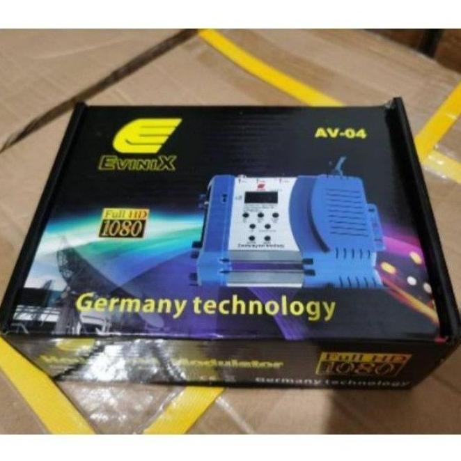 Trikikal- Modulator Skyview H04, Av To Rf Uhf & Vhf