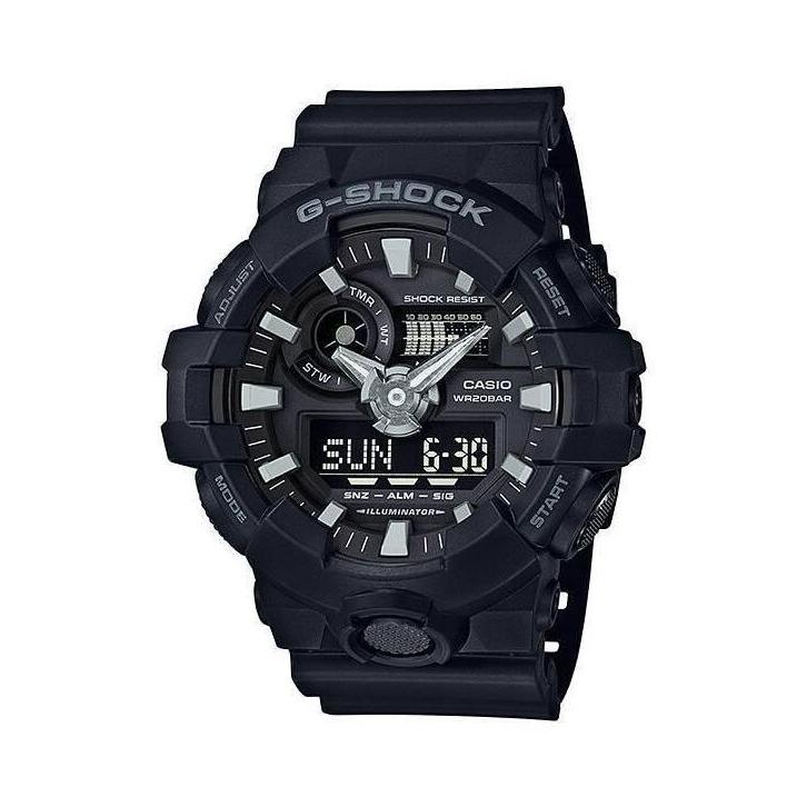 Wgwg- Casio G-Shock Ga-700-1B / Gshock Ga700-1B Original & Bergaransi
