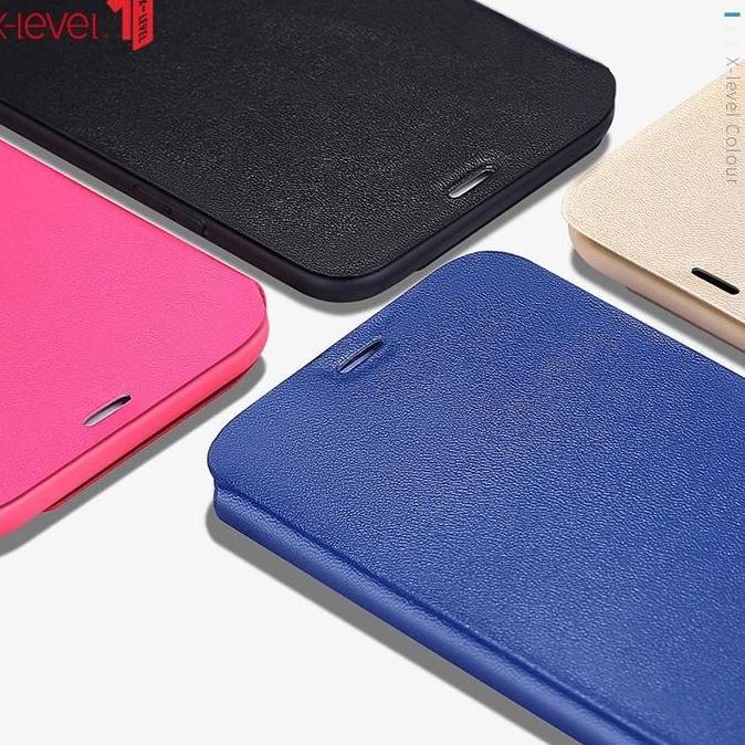 X-LEVEL Premium Leather Flip Case For Samsung Note 9 (TERBAIK) (TERBARU) (TERMURAH)