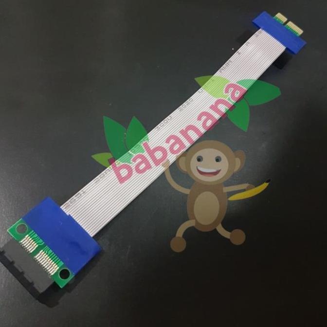 Pcbig- Riser Pcie 1X 20Cm Pci E Pci-E Fleksibel Pcie Express Kabel Extension