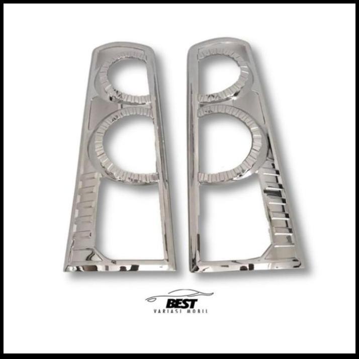 TERMURAH GARNISH LIST COVER LAMPU BELAKANG CHROME AVANZA XENIA 2007-2011 