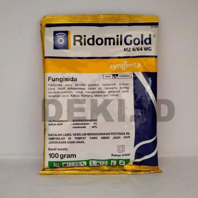 Gardenwill Ridomil Gold Fungisida Pestisida Sistemik Kontak Obat Jamur Tanaman