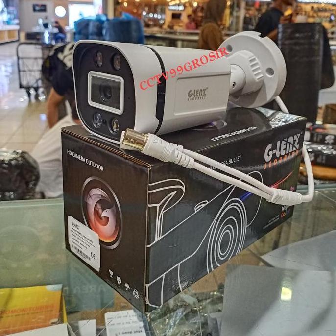 Scuritoi- Camera Cctv Outdoor Colorvu 5Mp Glenz Black Series Cctv Full Color