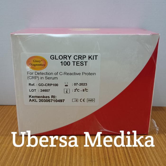 CRP Latex Kit 100 Test Glory Diagnostics
