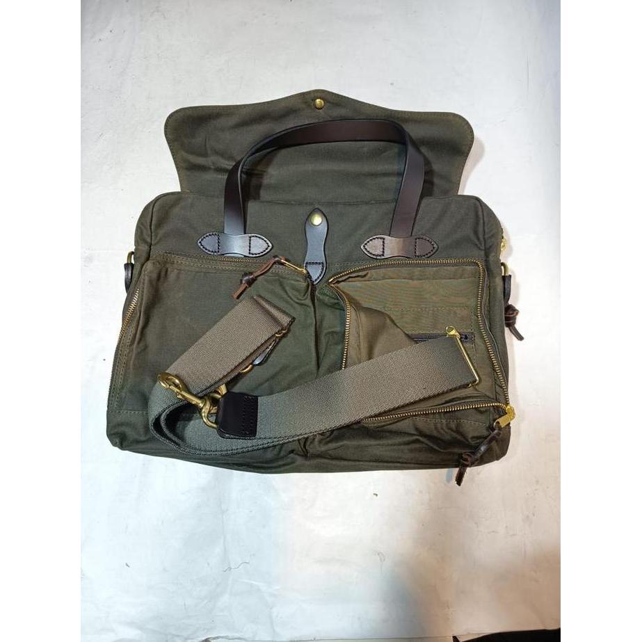 NO BRAND 140 24H TAS PADDED COMPUTER BRIEFCASAE kompatibel dengan FILSON 24h Tin Cloth Briefcase Bag