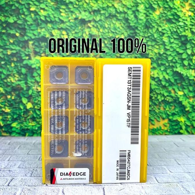 Insert milling SEMT 13T3 AGSN-JM VP15TF Mitsubishi baru