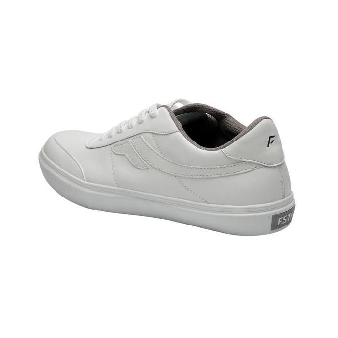 Kakikaki- Footstep Footwear Sepatu Pria Sneakers Casual Valiant Full White Original Shoes Snekers Pu