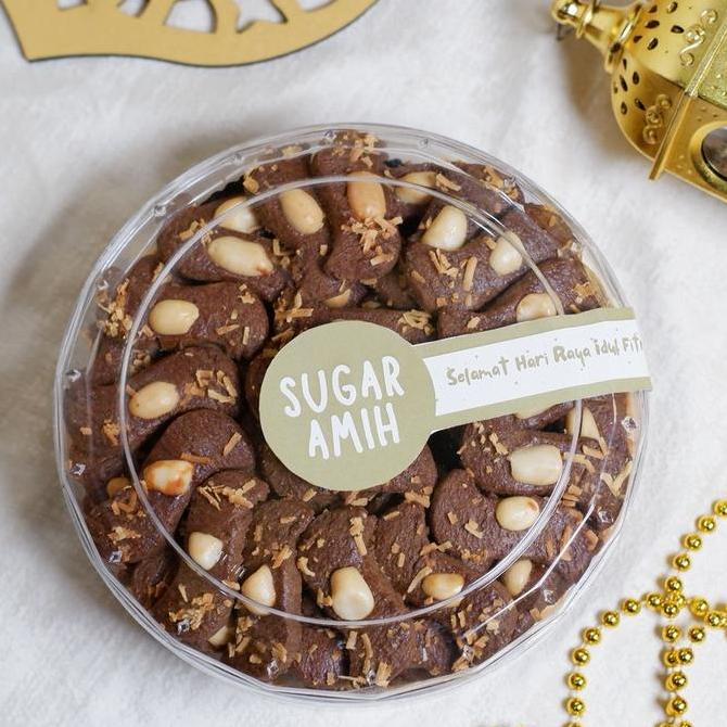 Kue Kacang Coklat/Kue Kering Coklat Kacang/Kue Coklat Kacang Lebaran