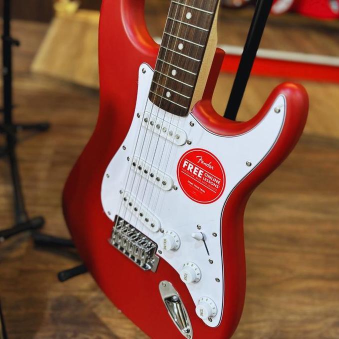 Gongging- Paket Gitar Squier Stratocaster Debut Electric Gitar | Guitar Pack - Gitar Listrik Elektri