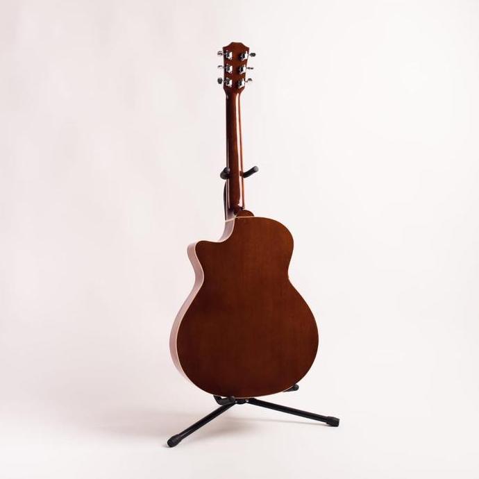 Gongging- Gitar Akustik Mandalika L-01 Natural Original Full Set