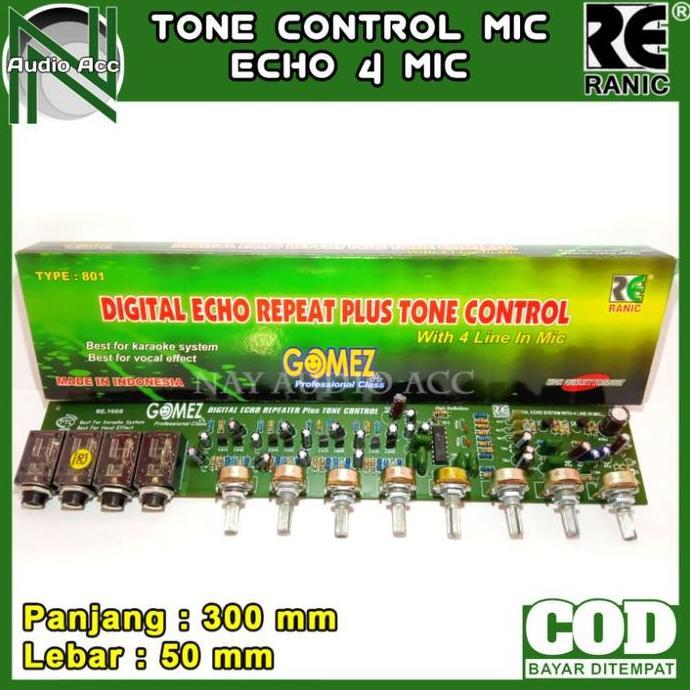 (Allthebest) kit tone control stereo gomez echo 4 mic