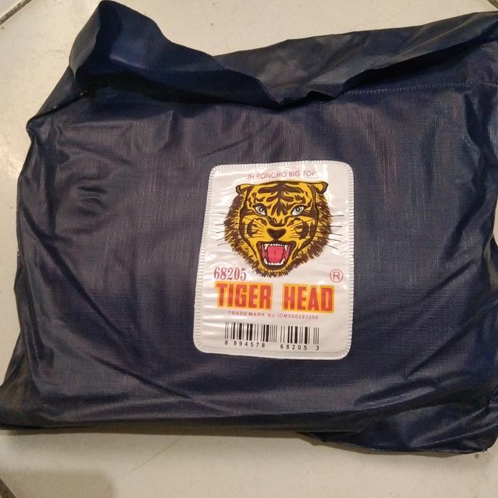 Jas Hujan Tiger head poncho 68205