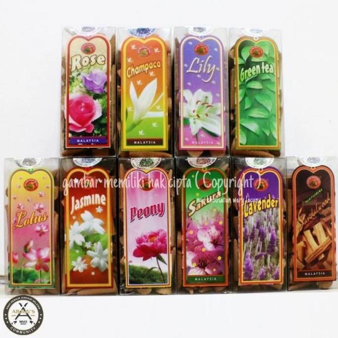 Allthebest- Dupa Wangi Model Kerucut Tumpeng Isi 50pcs Jasmine Gaharu Levender Dll - JASMINE, ISI 25