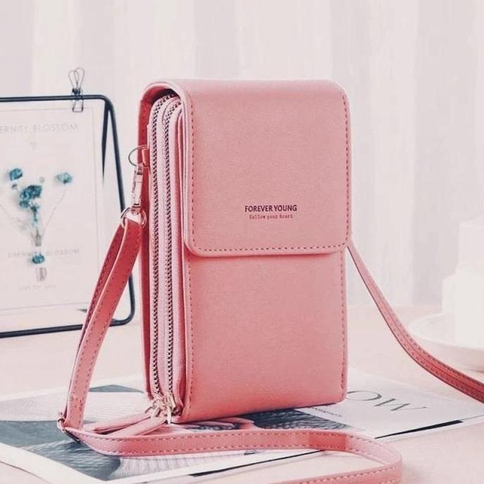 Beranigaya- Dompet Forever Young Dompet Model Tas Terbaru Tas Wanita Tas Slempang Tas Hp Multy Pungs