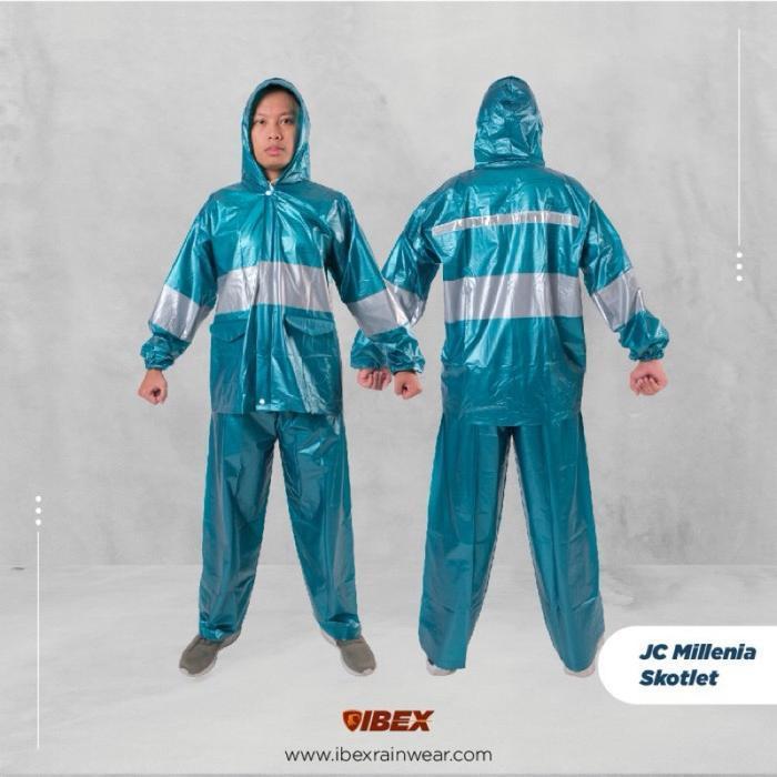 Jas Hujan Ibex Jaket Celana Millenia Skotlet - Mantel Ibex JaketCelana