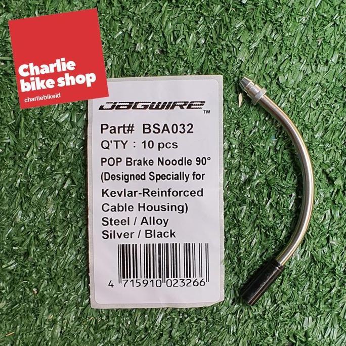 Pipa V-Brake JAGWIRE Noodles Cable Guide 90 derajat Alumunium BSA032