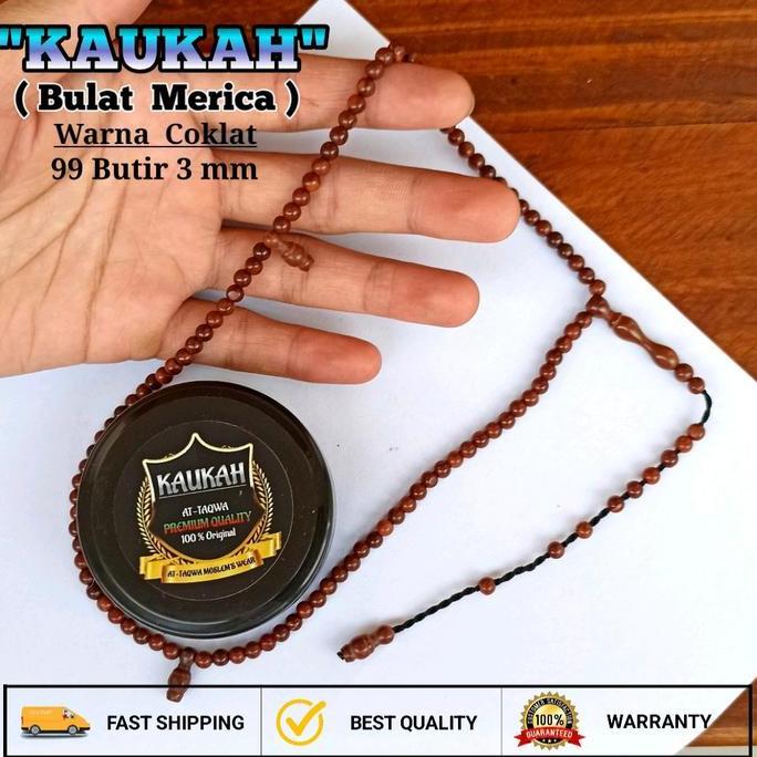 (BEST SELLER) TASBIH + KEMASAN | Tasbih Kaokah Asli 33 dan 99 butir paling kecil pria wanita koka ka