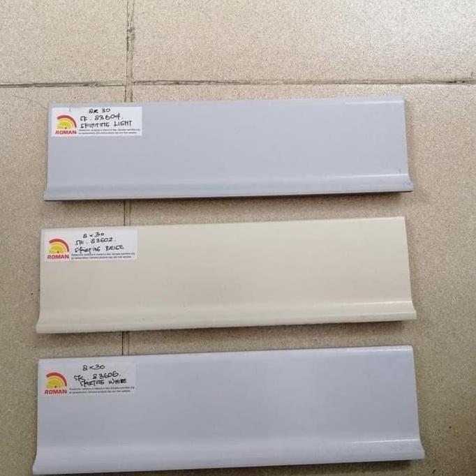 TERLARIS Roman Hospital Plint SK83606 Skirting White 8x30 Kw 2