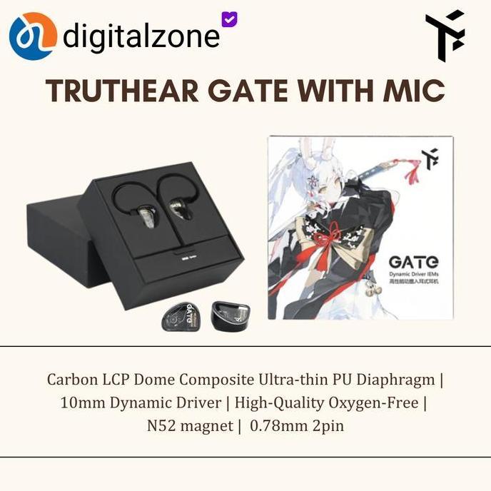 AUDIO IEM TRUTHEAR GATE WITH MIC