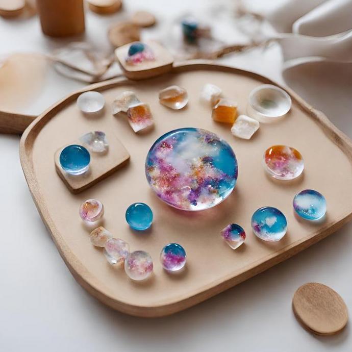 Lansungkirim- Epoxy Resin Bening 750 Gram - Art Resin - Hasil Bening Dan Keras