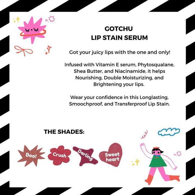 Thebest- Mizzu X Sasa Gotchu Lip Stain Serum - Crush