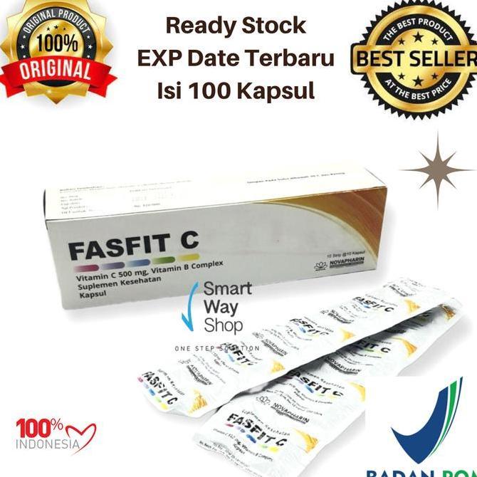 Cod,Bisa- Comvit C 500 + B Complex 1 Box Isi 100 Kapsul Untuk Imunitas Termurah