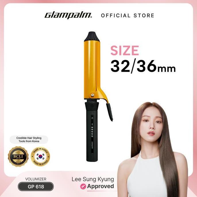 Glampalm Catokan Pengeriting Rambut / Curling Iron GP618AM