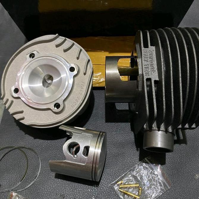 Blok Block Head Piston Silinder Vespa Racing Generic Generik 177Cc Import Set Lengkap Px Excel Super
