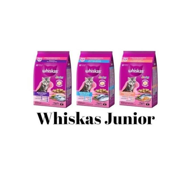 Whiskas Junior 1.1kg Whiskas Junior Tuna Whiskas Junior Ocean Fish Whiskas Junior Tuna Salmon Whiska