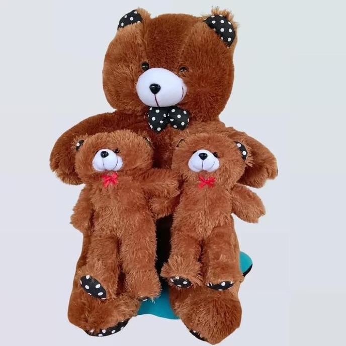 Gas,Cod- Boneka Teddy Bear 70 Cm Beranak Varian Warna Cewek Cowok Soft Touch Washable Silikon Dacron