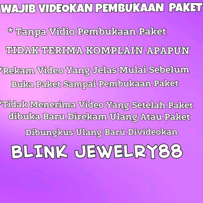 Kilaugaya- Anting Giwang Titanium Merah Hitam Anti Karat Fashionable