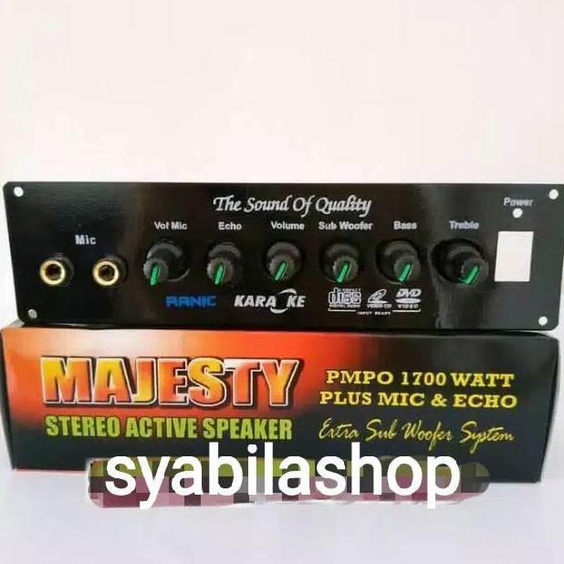 Kit Power Speaker Aktif Karaoke MAJESTY
