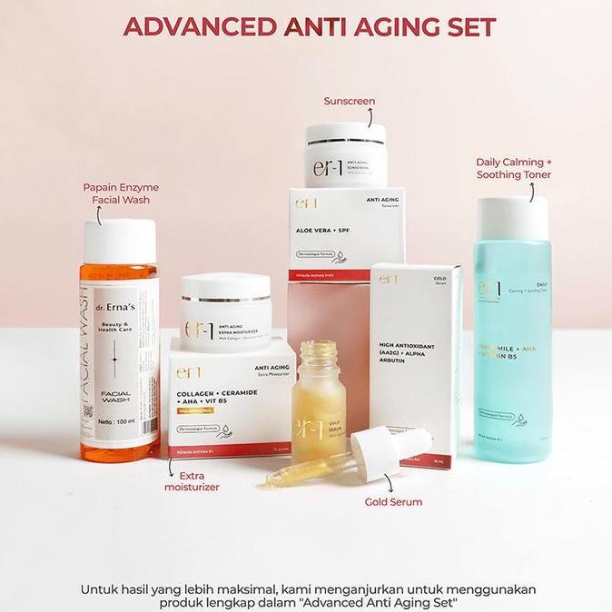 Cantikjamin Er-1 By Dr. Erna Anti Aging Sunscreen With Aloe Vera + Spf - Moisturizer Day Cream Uv Ma