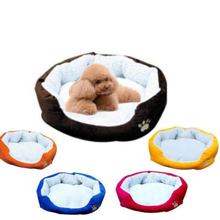 PH.Medan Tempat Tidur Nyaman Bahan Fleece Lembut Dapat Dicuci untuk Anjing / Kucing