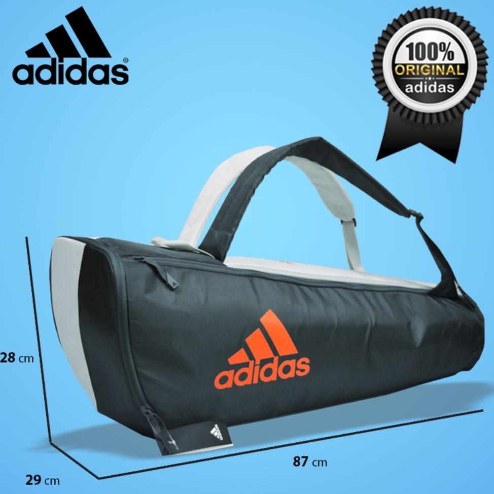 Tas Raket Badminton Bulutangkis / Tenis Adidas VS3.1 6 Racket Bag Grey