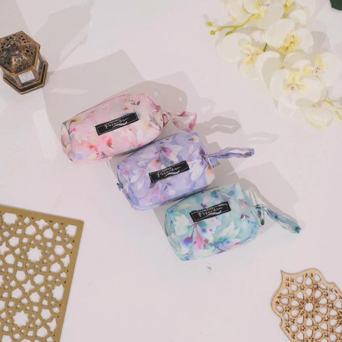 Otwkirim- Mukena Dewasa Traveling Mini Pouch Parasut Korea Premium Mukena Mini Traveling Lembut Nyam