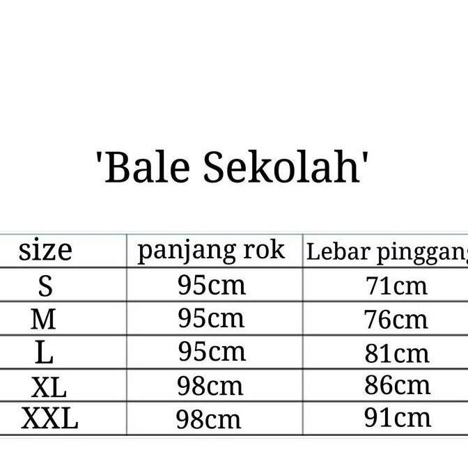 Pastikirim- Rok Seragam Sekolah Sepan Sma Wanita (Hanya Rok) Span Remaja Panjang Dewasa Bukan Hitam 