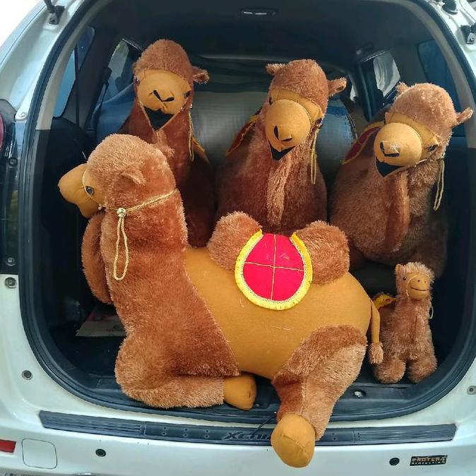 Gas,Cod- Boneka Unta Jumbo Besar Bisa Di Dudukin Oleholeh Haji Dan Umroh Manasik Toys Hadiah