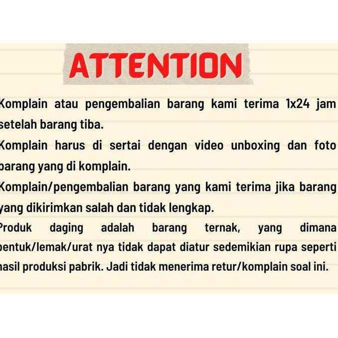 Rouge- El Primo Sosis Sapi Premium "Breakfast" / Beef Breakfast Sausage