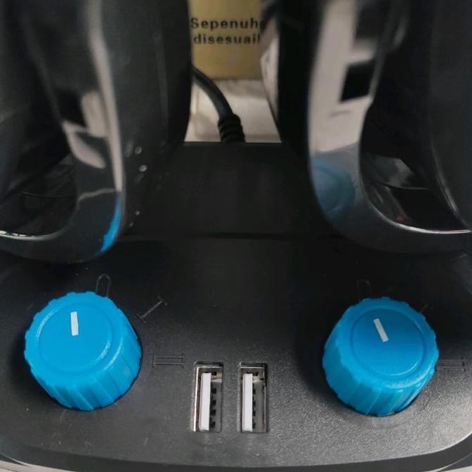 Yesss- Kipas Angin Mobil Mitchell 12Volt Dilengkapi Charger Car