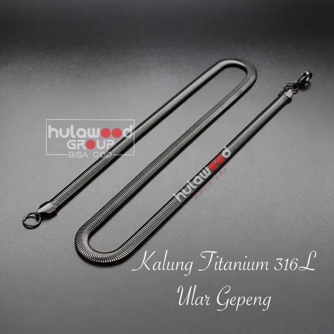 Goldsand- Rantai Kalung Mci Titanium Stainless 316L Kalung Titanium Pria Wanita Premium Rantai Kalun