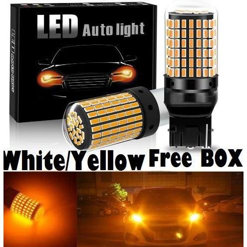 Yesss- Lampu Led T20 7440 144 Led Super Bright Lampu Led Sein Super Terang