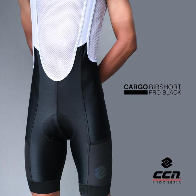 CCN CARGO BIBSHORT PRO BLACK