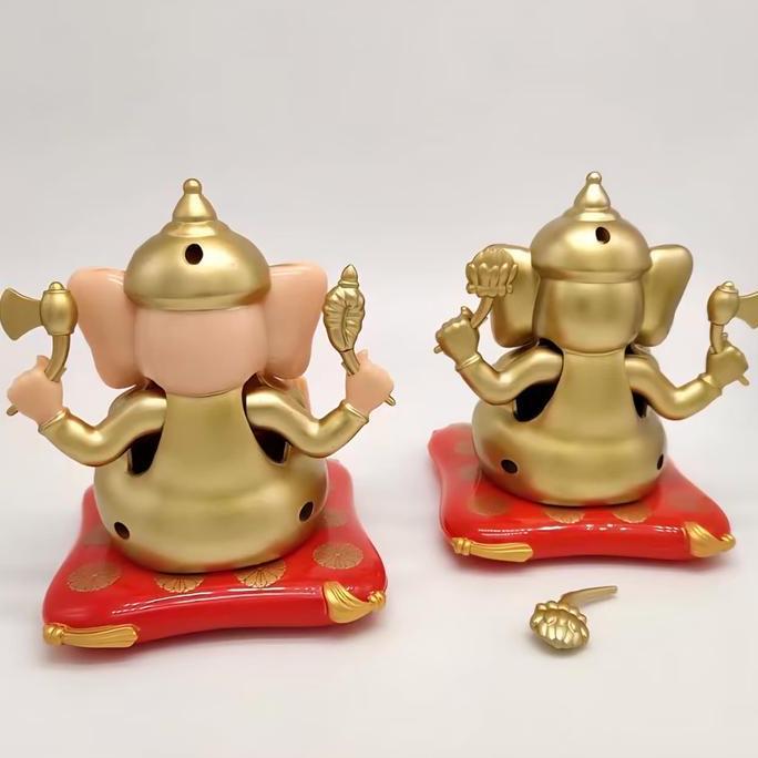 Patung Pajangan Dashboard Ganesha Fengshui Dekorasi Toko Pajangan Toko Hadiah Pembukaan Toko Hindu [