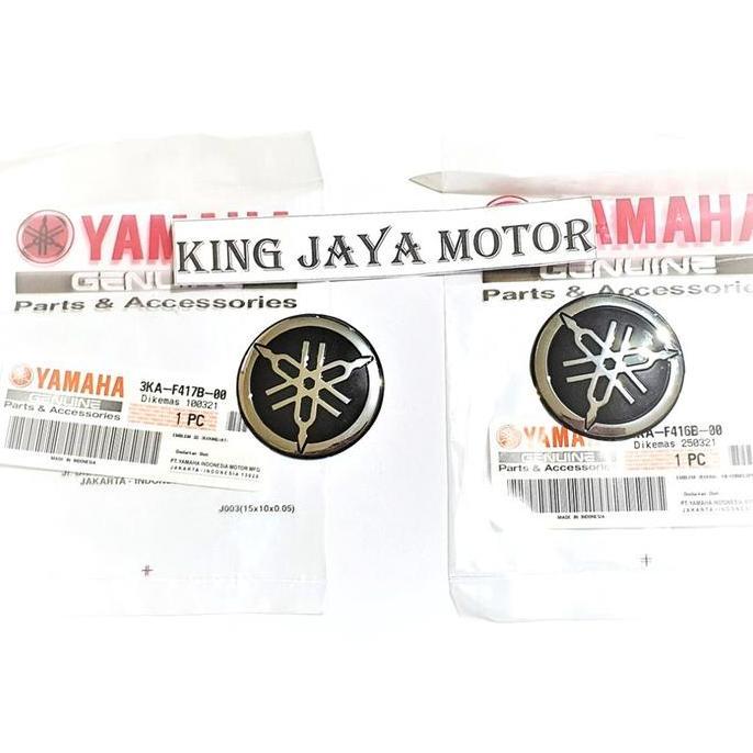 Thebest- Emblem Sticker Logo Tangki Yamaha Rx king set original Yamaha