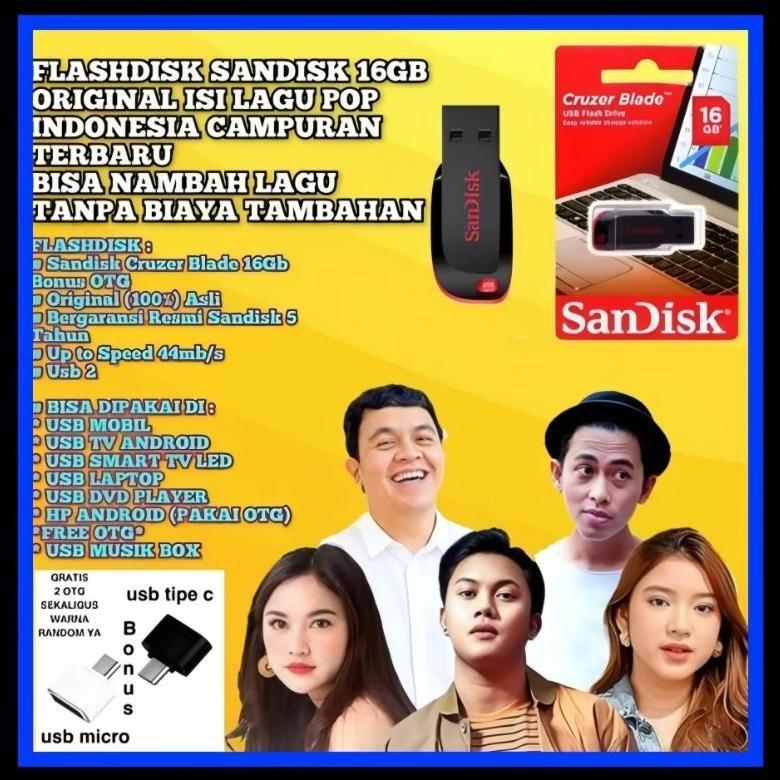 USB FLASHDISK MOBIL MP3 LAGU POP HITS