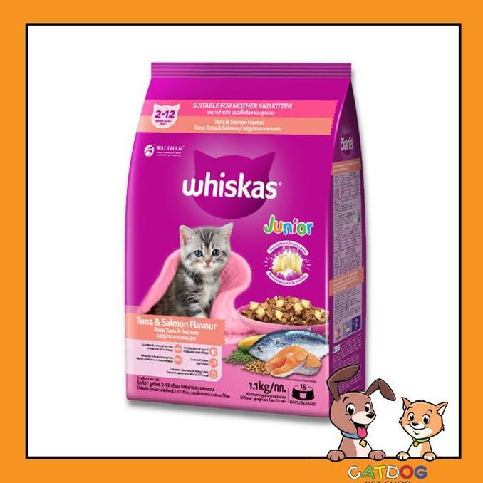 Whiskas Junior Tuna & Salmon 1.1kg