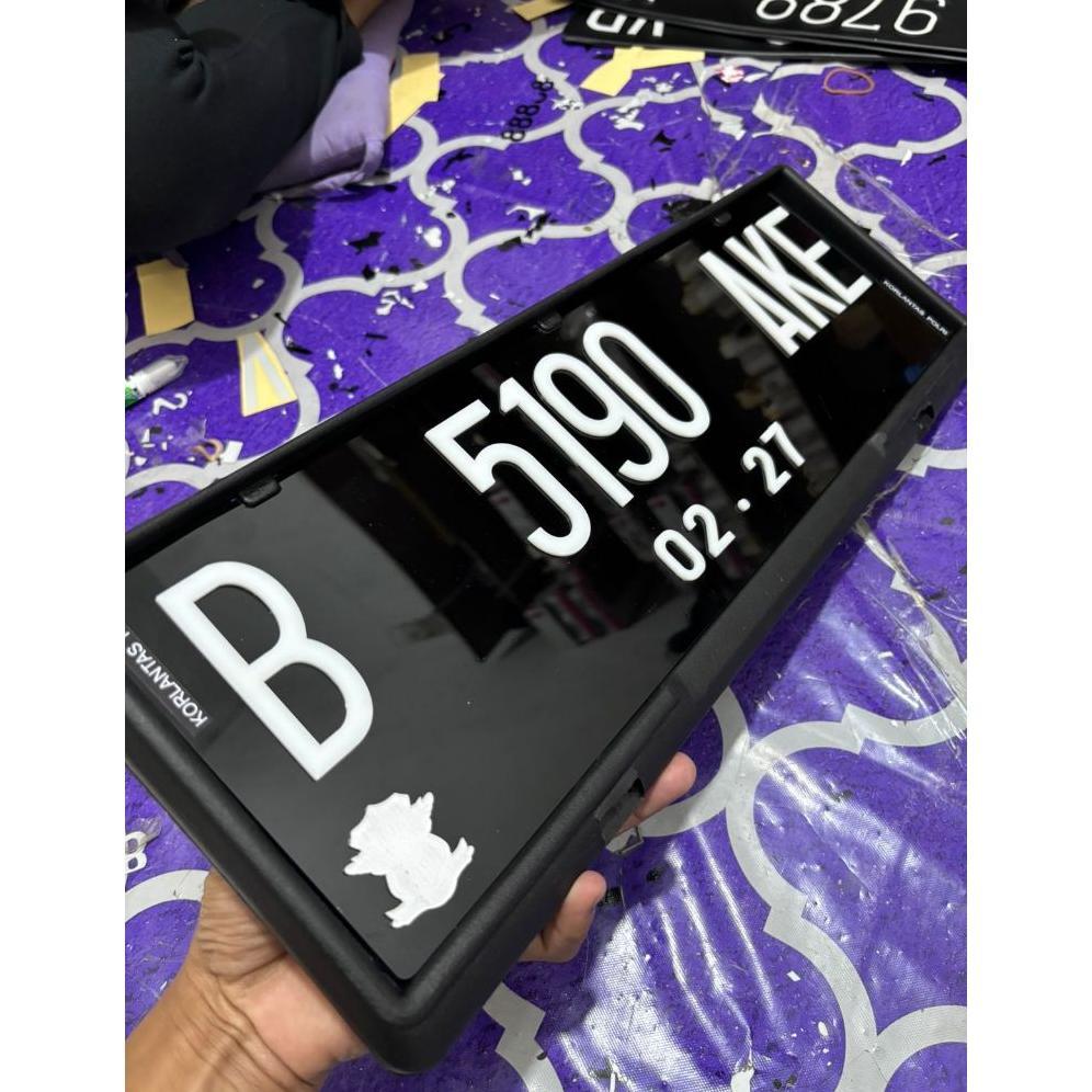 PLAT NOMOR MOBIL TIMBUL CUSTOM PLAT NOMER VARIASI