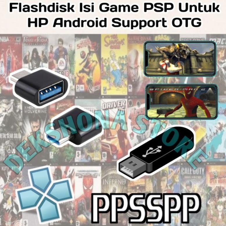 Flashdisk Game PSP Untuk Android Support OTG